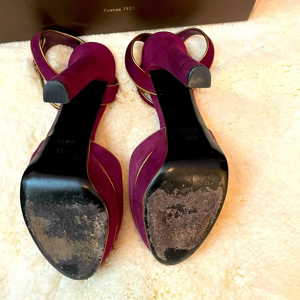 Authentic Pre-owned Gucci Huston Mary Jane Pumps - Picture 7 of 7